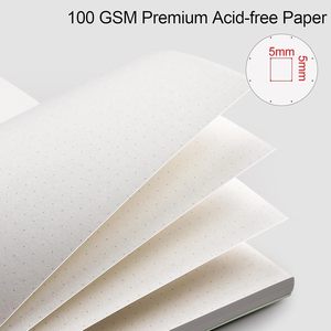 Quaderno <span class=keywords><strong>a</strong></span> Puntini Personalizzabile con Copertina Rigida <span class=keywords><strong>a</strong></span> <span class=keywords><strong>Spirale</strong></span>, Formato A4 (21,6 x 27,9 cm), Carta Spessa 100 GSM, Impermeabile, in Plastica PP - Product Image 2