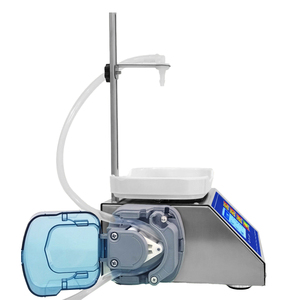 เครื่องบรรจุแบบกึ่งอัตโนมัติชนิดปั๊มเพอริสตัลติก พร้อมเครื่องชั่งน้ำหนักและตัวนับ สำหรับกาว ยาทาเล็บ น้ำหอม และน้ำมัน - Product Image 3