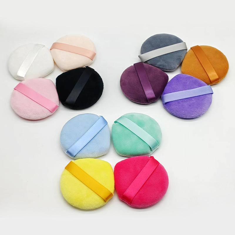 Wholesale Custom Logo Triangle Eco-friendly Super Soft Cute Powder Puff ...