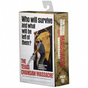 Figura de Acción de Leatherface de Texas Chainsaw Massacre Edición Aniversario 40 Años NECA - Modelo Abnormal Verde - Product Image 4