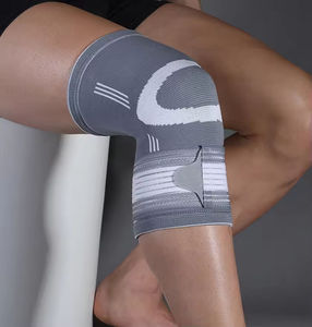Genouillère de Soutien Sportif Personnalisée en Spandex et Polyester pour le Soulagement de la Douleur Arthritique – Équipement de Compression pour la Sécurité Physique - Product Image 2