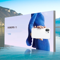 Boîte à lumière publicitaire personnalisée en forme de rectangle ultra-mince Panneau d'affichage de porte à carte à film souple de type mural avec fonction sans cadre