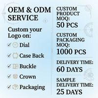 Jam Tangan Otomatis Custom Dial Logo OEM Suplai Massal Jepang NH35 Bezel Baja Safir BGW9 Luminous Tahan Air 300M untuk Pria