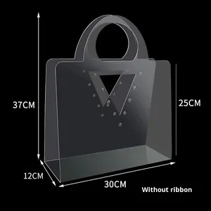 Bolsa de Embalaje Transparente de Alta Gama para Ramos de Flores, Uso Agrícola, Sin Plástico, Origen Desconocido, Venta al Por Mayor - Product Image 6