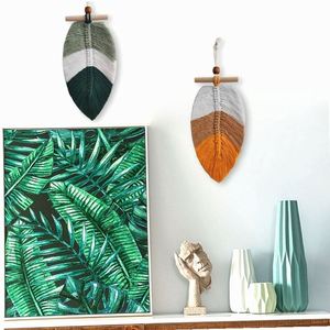Pflanzen Wandhose <span class=keywords><strong>Mooswand</strong></span> Obstkorb Holzwand Wohn Deko Wandkunst Jute Bergdekor Holz Mond Baum Organizer Innendeko Ihn Dekor - Product Image 6