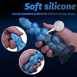 Gerçekçi hayvan dev fantezi at sıvı silikon Dildos Anal seks oyuncakları g-spot büyük canavar köpek düğüm yapay penis erkekler kadınlar için - Product Image 4