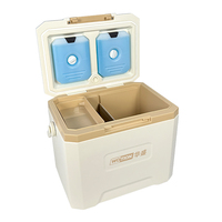 Nouvelle conception, glacière isotherme de haute qualité 5L, réfrigération par absorption pour le camping en plein air, la randonnée, le stockage de canettes, glace pour 3 jours