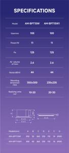 Moteur à courant continu 110-230V tueur de moustiques salle de bain extracteur ventilateur monté au plafond ménage ventilation ventilateur d'extraction - Product Image 6