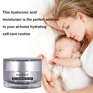 Crema facial hidratante blanqueadora con fórmula antienvejecimiento de ácido hialurónico Natural de etiqueta privada para pieles extra secas - Product Image 4