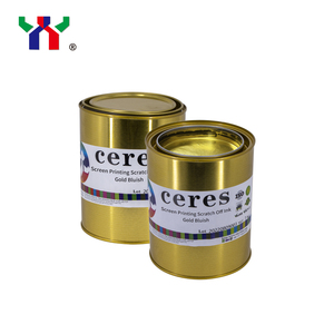 Tinta para Tarjetas Rasca y Gana de Serigrafía Ceres para Película OPP, Dorado Intenso, 1 kg/lata - Product Image 3