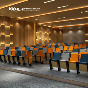 Hoze HS-1214การออกแบบที่ทันสมัยเก้าอี้โรงหนังอลูมิเนียมอัลลอยด์เหมาะกับสรีระเฟอร์นิเจอร์เชิงพาณิชย์พับได้ทนทาน - Product Image 3