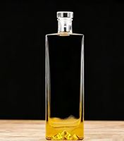 Maßgefertigte Kugelförmige 500ml Glasweinflasche mit Verschluss Siebdruck & Matt-Oberfläche Individuelle Farbe Keystone Marke