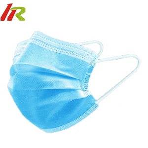 Masker Pelindung Wajah Sekali Pakai Non-Woven yang Bernapas dan Nyaman untuk Perlindungan Pribadi Sehari-hari PPE - Product Image 1