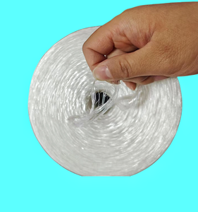 Fil de ficelle en raphia fibré en polypropylène PP plastique, haute ténacité, pour le tricot, le tissage et la fabrication de cordes - Product Image 4