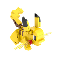 Kits de Ladrillos MOC de Creatividad de Películas de Anime, Contenedor de Ladrillos DIY, Juguetes de Bloques de Construcción para Niños MOC1781