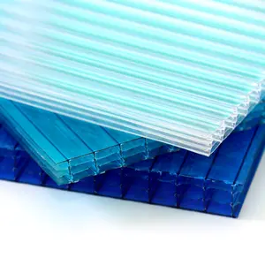 Prix des panneaux de toit pour les panneaux <span class=keywords><strong>Polycarbonate</strong></span> en Arabie Saoudite 8mm 10mm 12mm 30mm <span class=keywords><strong>25mm</strong></span> Feuille de <span class=keywords><strong>polycarbonate</strong></span> cellulaire - Product Image 1