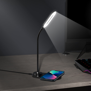 15W ชาร์จเร็ว3-in-1, โคมไฟมัลติฟังก์ชั่นชาร์จไร้สายสำหรับนาฬิกาโทรศัพท์ <span class=keywords><strong>airpods</strong></span> กับพอร์ต Type-C เอาท์พุท<span class=keywords><strong>20W</strong></span> PD - Product Image 5