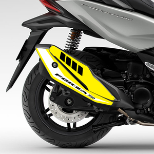 Autocollants décoratifs pour tuyaux d'échappement <span class=keywords><strong>HONDA</strong></span> <span class=keywords><strong>Forza</strong></span> <span class=keywords><strong>350</strong></span> <span class=keywords><strong>2023</strong></span>, autocollants de protection thermique, autocollants imperméables - Product Image 3