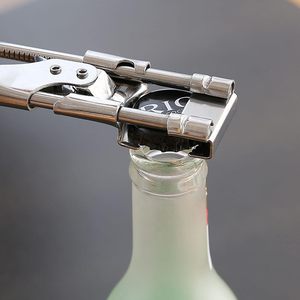 Ouvre-boîte réglable en acier inoxydable Gadget de cuisine multifonction manuel Ouvre-bouteille de soda <span class=keywords><strong>pour</strong></span> pot de confiture - Product Image 5