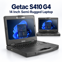 Ordinateur portable semi-robuste Getac S410 G4 14 pouces Intel Core I5 I7 IP53 1000 Nits MIL-STD-810H pour le service sur le terrain
