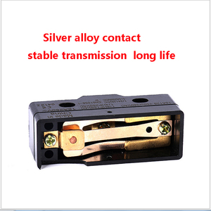 Interruptor de fin de carrera micro de viaje Z-15GW22TM-1704 LXW5-11G2, interruptor momentáneo SPDT de acción rápida con rodillo de bisagra largo - Product Image 4