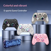 Controlador de Juego Portátil con Nueve Ejes, Auto-Fire Magnético, Iluminación RGB, Control por Voz con Tecla C, Joystick de Efecto Hall, Compatible