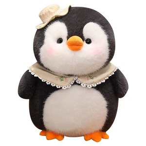 ตุ๊กตาเพนกวินน่ารัก ของเล่นตุ๊กตาผ้าโพลีเอสเตอร์นุ่ม ตุ๊กตากอดนอน ตุ๊กตาเด็ก ของขวัญวันเกิดและเทศกาลสำหรับเด็กชายและเด็กหญิง - Product Image 6