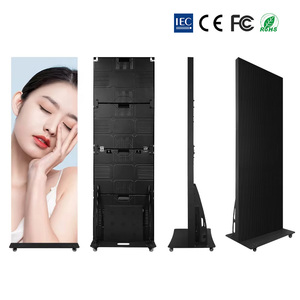 Écran LED d'affichage intérieur à haute résolution gris, rendu des couleurs précis, économe en énergie, pour mur d'accueil de hall d'entreprise - Product Image 1