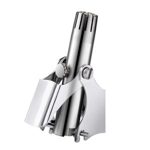 Recortador de vello nasal para hombres, limpiador de oídos, acero inoxidable, afeitado mecánico manual, herramientas de depilación lavables de alta calidad - Product Image 5