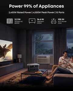 Batería de Expansión Anker SOLIX BP2000 Gen 2 de 2046 Wh, Batería Portátil para Estación de Energía Anker SOLIX C2000 Gen 2 - Product Image 5