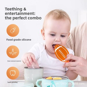 <span class=keywords><strong>Anneau</strong></span> <span class=keywords><strong>de</strong></span> <span class=keywords><strong>dentition</strong></span> en silicone <span class=keywords><strong>de</strong></span> qualité alimentaire, adapté aux bébés, best-seller transfrontalier d'<span class=keywords><strong>Amazon</strong></span>, pour 0-24 mois, respectueux <span class=keywords><strong>de</strong></span> l'environnement, apaise les gencives - Product Image 4