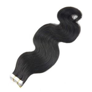 Extensiones de Cabello Humano Virgen Brasileño con Ondas Naturales, Color Natural, sin Costuras, para Uso en Salón - Product Image 6