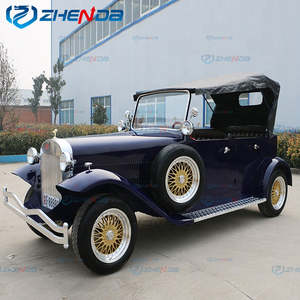 Mobil Retro Konvertibel Klasik/Mobil Golf Tamasya Elektrik Klasik/Mobil Tamasya Retro Luar Ruangan - Product Image 5