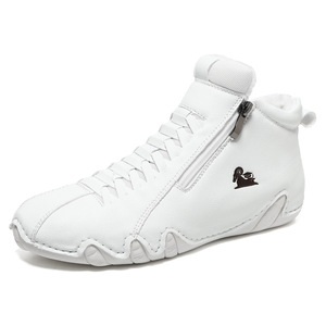 Zapatos Planos Casuales de Otoño e Invierno para Mujer, Populares, con Costuras en H, Suela de Goma Suave, Estilo Mamá - Product Image 5