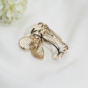 Anillo de Diamantes Amarillos Redondos de Oro de 9K MSR-1993 de Messi Jewelry, Anillos de Moda con Forma de Mariposa, Anillo de Diamantes Cultivados en Laboratorio - Product Image 4