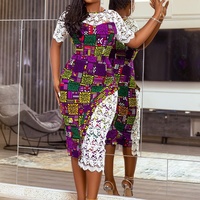 2022 Africa Midi Vestido plus size Vestido formal bodycon vestido turco vestido mulheres escritório