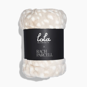 Hom Deco ném chăn sang trọng hai mặt lớp mềm Ruched Spandex bong bóng giả lông thỏ giả ném chăn - Product Image 6