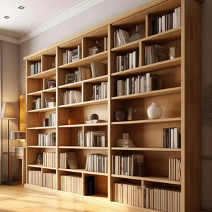 Casa de lujo integrado puerta de la librería oculta China librería con cajón librería y estantería - Product Image 1