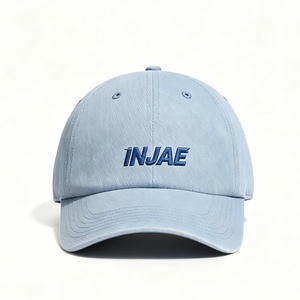 Casquette de baseball décontractée bleu clair avec broderie 3D, légère et respirante, idéale pour le golf, la randonnée et le streetwear - Product Image 1