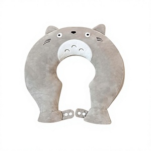 Sac à eau chaude en forme de U <span class=keywords><strong>pour</strong></span> la colonne cervicale, en PVC haute densité, anti-explosion, épaissi, <span class=keywords><strong>pour</strong></span> le chauffage et le refroidissement du cou, des épaules et de la tête - Product Image 1