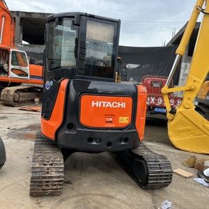 Mini Excavadora Usada de 5 Toneladas Hitachi Zx55USR-5A en Venta, Excavadora de Segunda Mano Hitachi ZX55 ZX60 ZX70 con Nueva Cuchilla de Excavación - Product Image 5