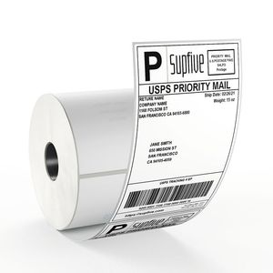 <b>Thermal</b> Shipping <b>Label</b> Rolls (4x6) – Custom Blank <b>Thermal</b> <b>Printer</b> <b>Labels</b> - Product Image 4