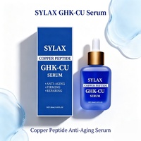 Serum Wajah Anti-Penuaan Organik SYLAX - Solusi Kulit dengan Kolagen, Peptida Tembaga GHK-Cu & Peptida Snap-8