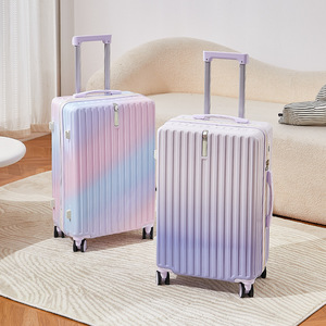 Maleta de Viaje de 24 Pulgadas con Portavasos, Color Degradado, Gran Capacidad, Ruedas Giratorias, Unisex - Product Image 3