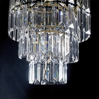 Lustre suspendu en métal et acrylique pour événements de mariage, salles de fête, restaurants et décoration de plafond - Vente en gros