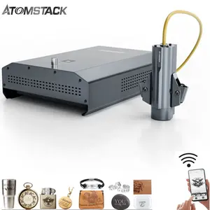 Atomstack Mr20 modul inframerah serat optik Output Laser Output 0.03*0.06mm Spot marmer mesin pemotong logam ukiran dalam