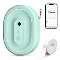 Imprimante d'étiquettes thermique mini Jiuyin N12 203 DPI pour papier de 15 mm, batterie 1200 mAh, garantie 1 an, en stock pour planificateur