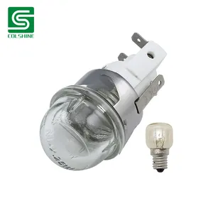 Dudukan lampu Oven E14 soket lampu, dudukan bohlam sekrup E14 keramik