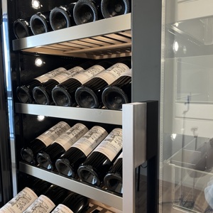 Ultra-<b>Thin</b> Double-Door Wine <b>Cabinet</b> With Constant Temperature Embedded Ice Bar Refrigerator for Home Party Coolers Chillers JB-6 - Product Image 4