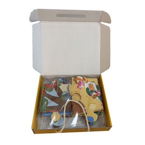 <span class=keywords><strong>Puzzle</strong></span> Educativo in Cartone da 48 <span class=keywords><strong>Pezzi</strong></span> con Scatola con Maniglia in Corda per Bambini da <span class=keywords><strong>2</strong></span> a 4 Anni, Giocattolo Fai-da-Te Prodotto in Cina - Product Image 6